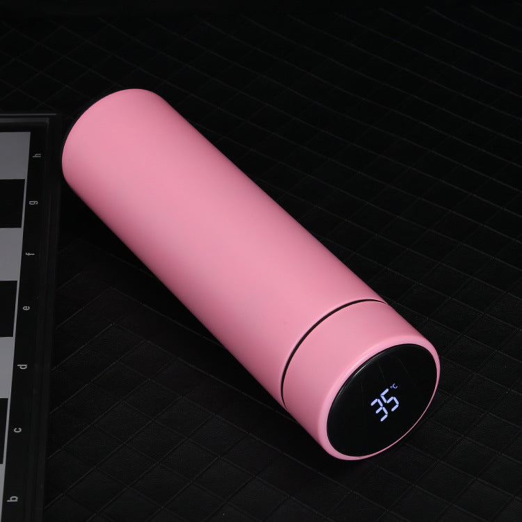 Smart Edelstahl-Thermoflasche mit LED-Temperaturanzeige