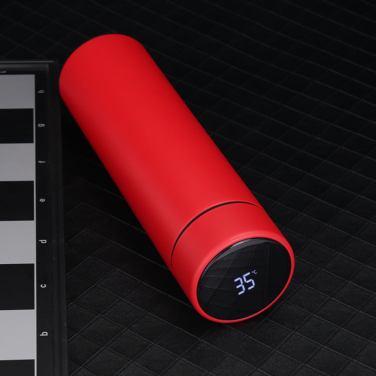 Smart Edelstahl-Thermoflasche mit LED-Temperaturanzeige